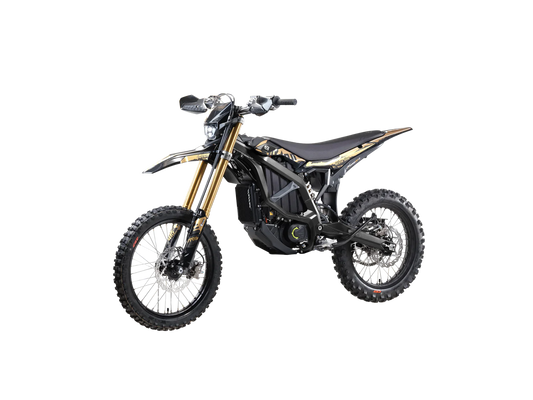 2025 Surron Ultra Bee in Carbon Black showcasing its sleek design and robust build