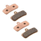 2 sets brake pads for surron light bee talaria and eride pro on white bckground