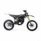 Right-side profile of 2025 Surron Ultra Bee Carbon Black showing battery frame and rear linkage detail