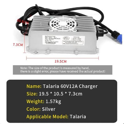 Talaria XXX 60V 12A US Charger