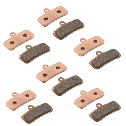 6 sets of brake pads for surron light bee talaria and eride pro on white background