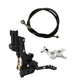 Hope Tech 4 V4 rear foot brake kit installed on Surron Light Bee X – Silver caliper