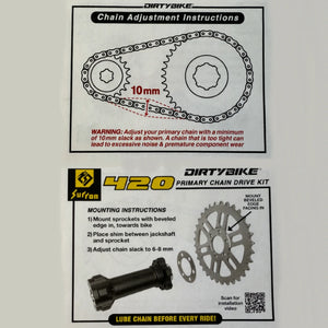 Surron Chain Drive Install Guide & Use Instructions