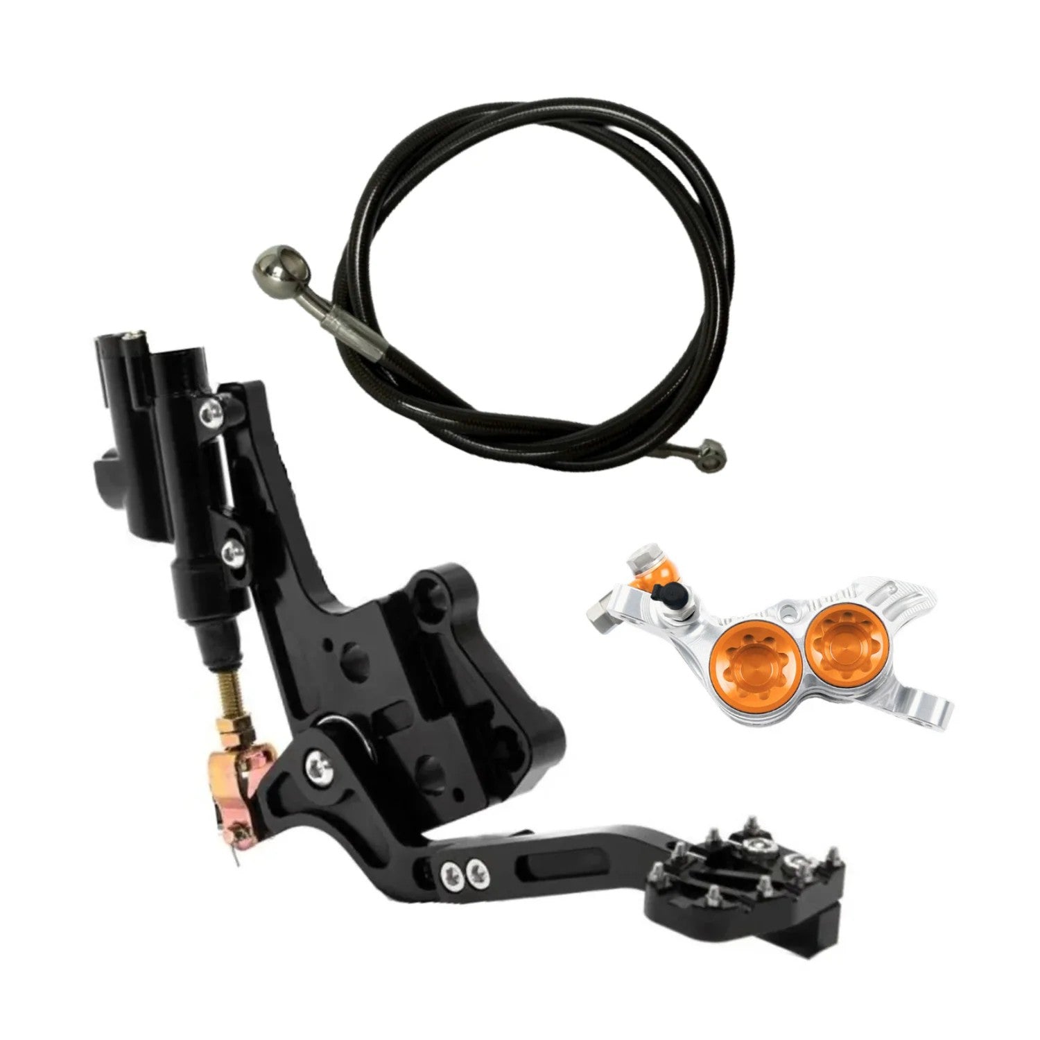 Talaria Foot Brake Hope Tech Silver Orange
