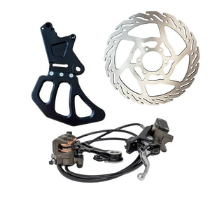Talaria Rear Moto Brake Full Kit White Back Drop