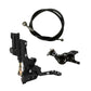 Hope Tech 4 V4 rear foot brake kit installed on Surron Light Bee X – Black caliper