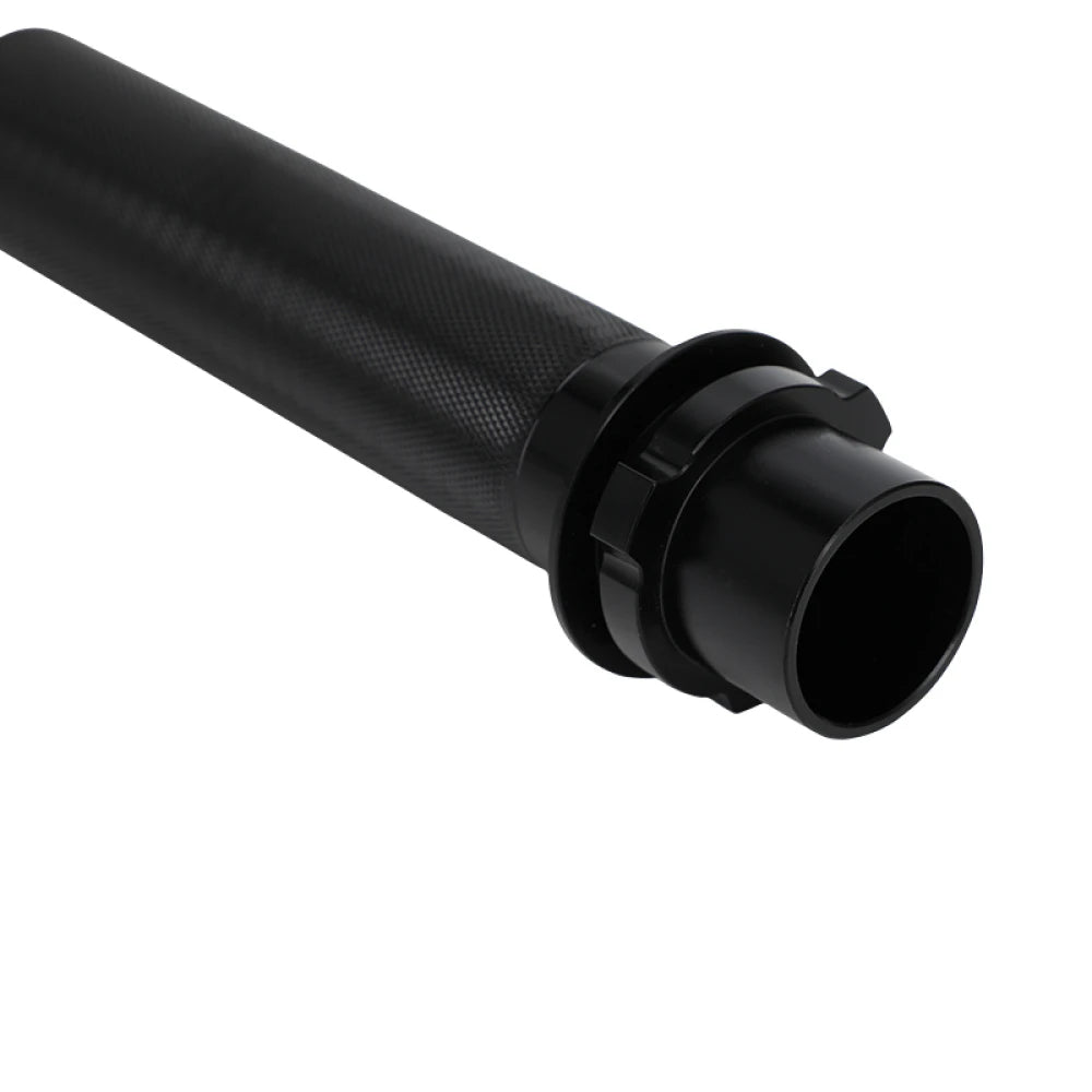 Aluminum Surron Throttle Tube inside abgle on a white background