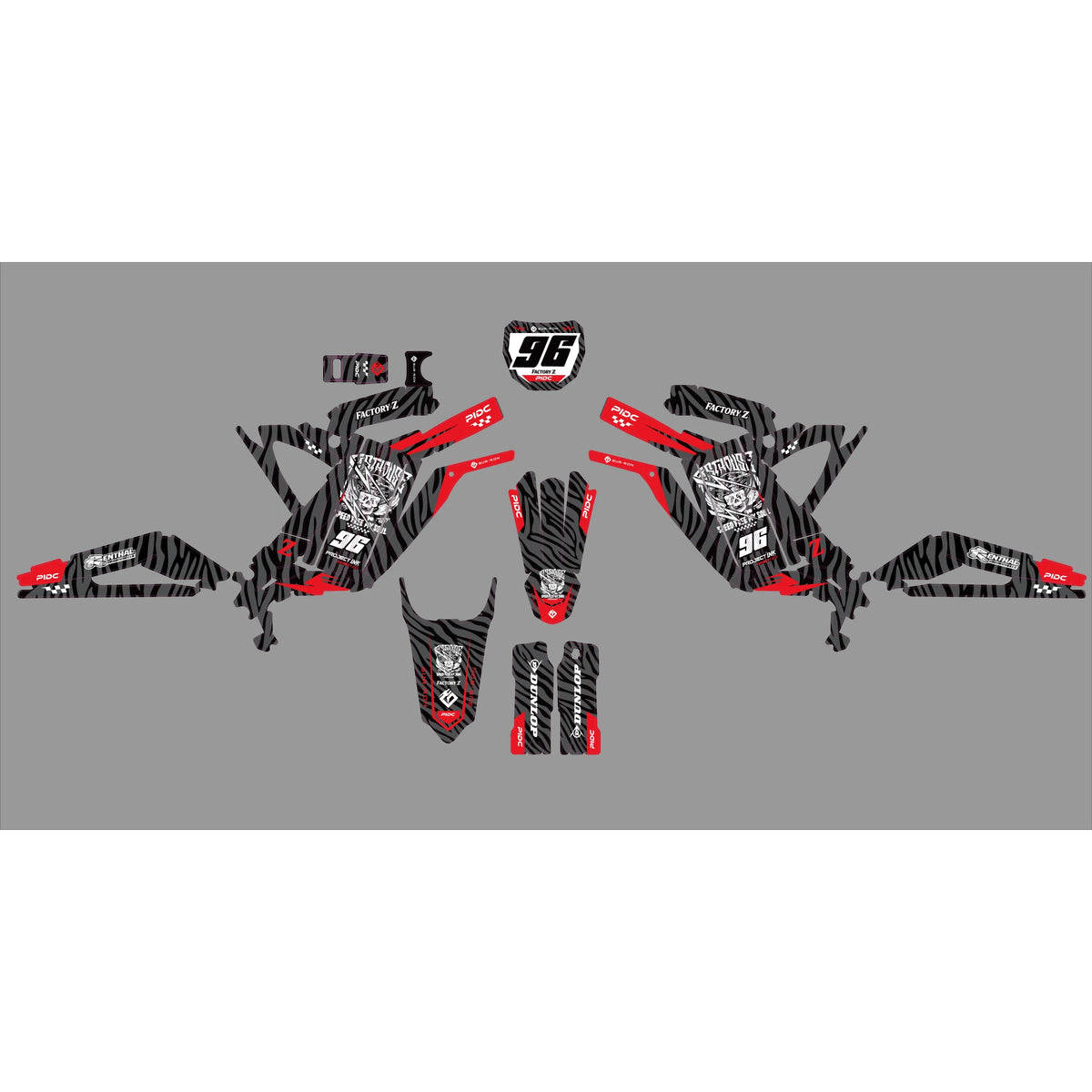 Bandit Surron Light Bee Graphics Kit, image 2