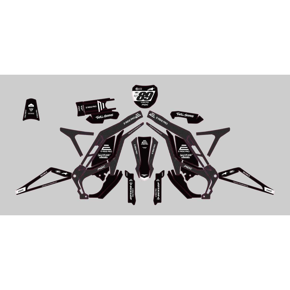Carbon Eride Pro SS Graphics Kit, image 2