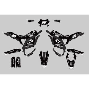Carbon Surron Ultra Bee Graphics Kit, image 2
