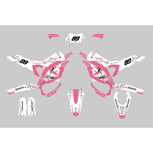 Cherry Blossom Surron Ultra Bee Graphics Kit, image 2
