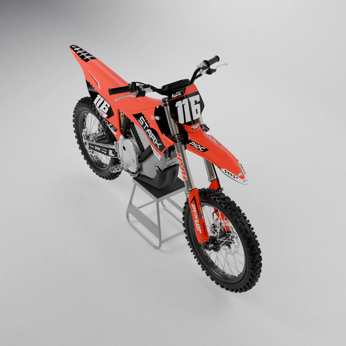 Dualtrack Red Stark Varg Graphics Kit, image 2