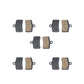 eride pro sr brake pads 5 sets on a white background