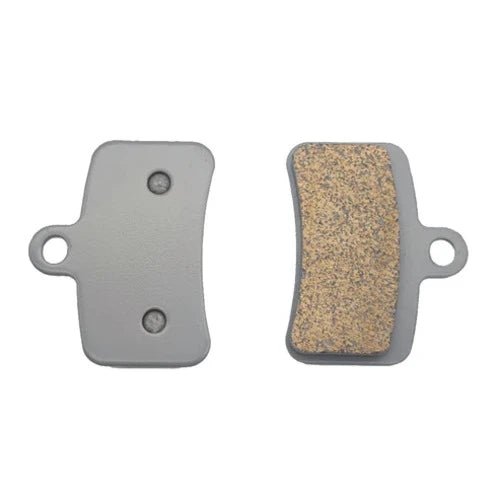 eride pro sr brake pads gray front and back view
