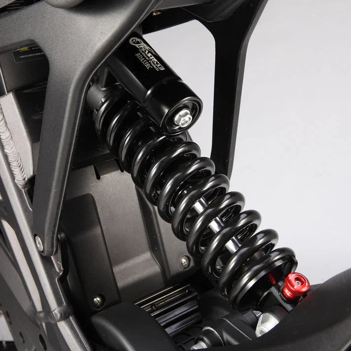 FASTACE rear shock suspension on Eride Pro SS 3.0 electric dirt bike