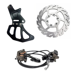 Moto Brake Single Caliper Rear Brake Kit