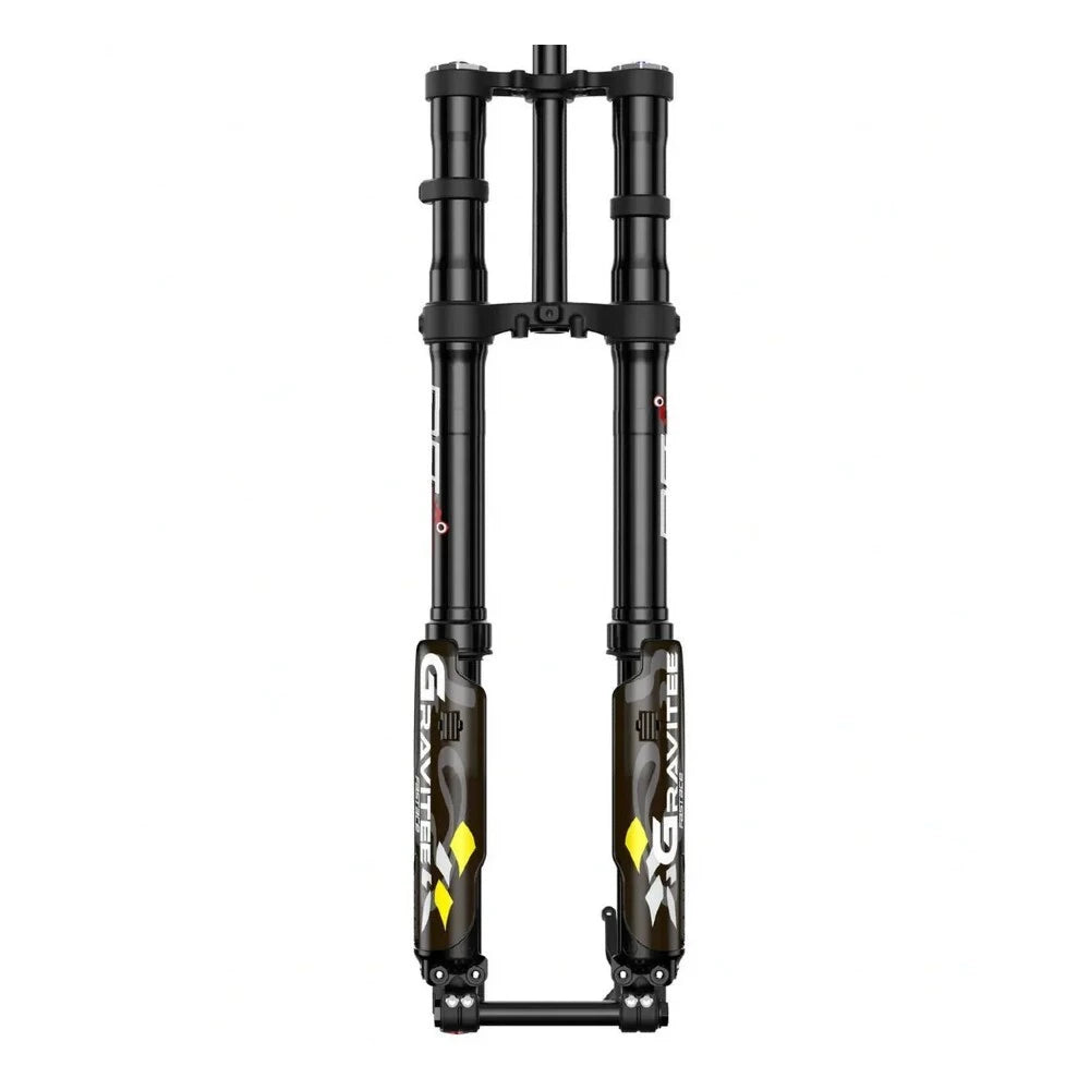 Fast Ace AHX12RV 3.0 dual‑crown fork in black – 37 mm, 200 mm travel front‑end upgrade for Sur‑Ron & Talaria e‑motos