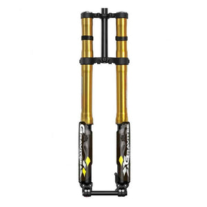 Fast Ace AHX12RV 3.0 dual‑crown fork with gold stanchions, 37 mm coil suspension for Sur‑Ron Light Bee or Talaria XXX