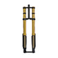 Fast Ace ALX13RC 2.0 dual‑crown fork in gold 37 mm stanchions, 200 mm travel performance upgrade for Sur‑Ron & Talaria