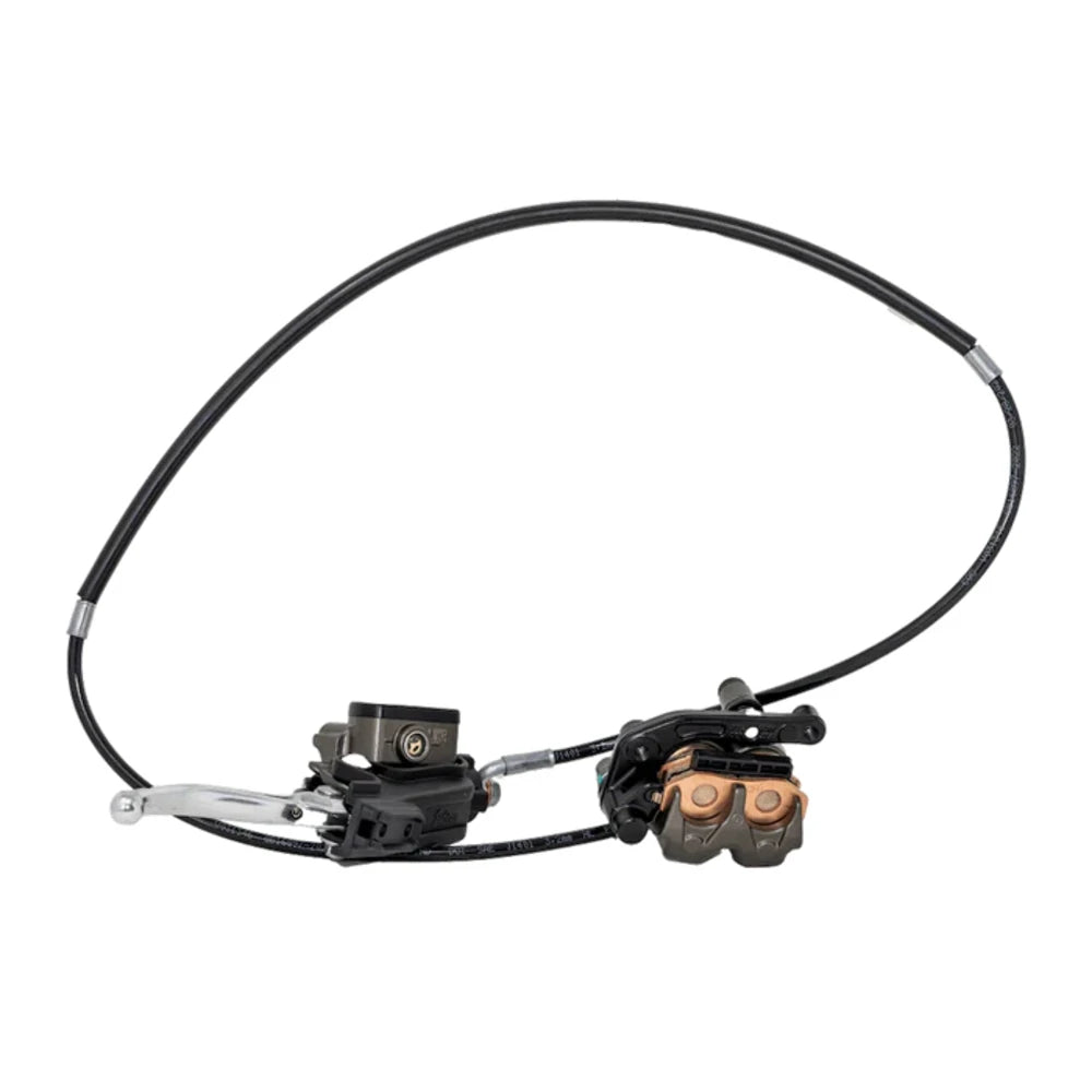 front view of surron ultra bee front brake assembly