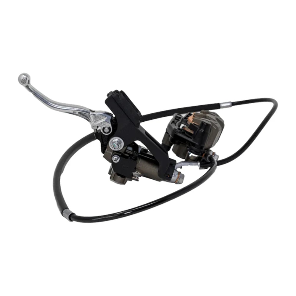 surron ultra brake assembly front, side view