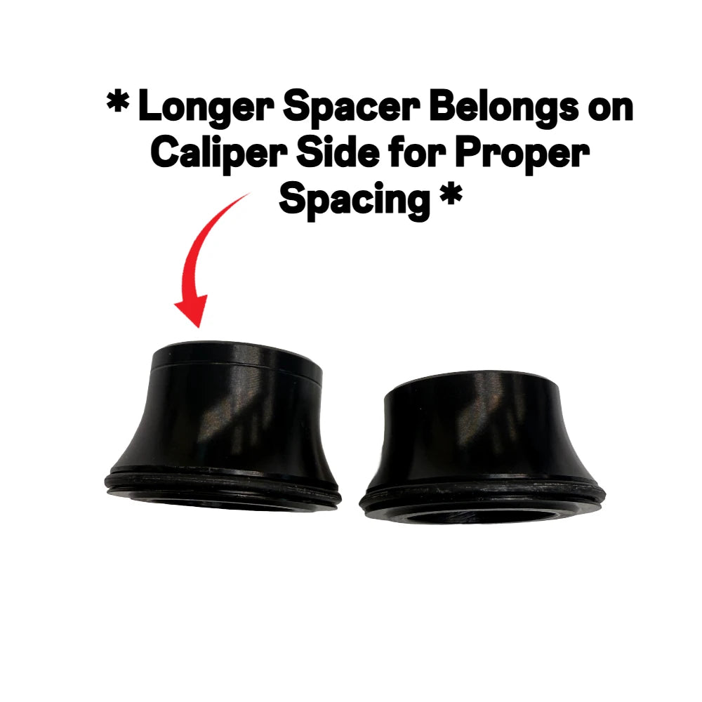 front moto brake wheel spacers for talaria