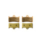 hope tech brake pads 2 sets with white background