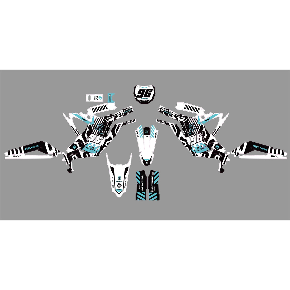 Ion Surron Light Bee Graphics Kit, image 2