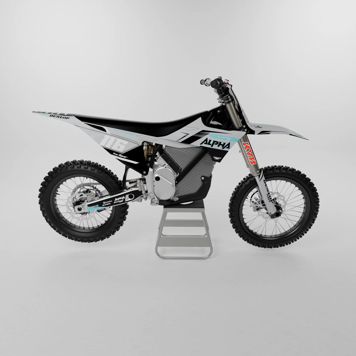 Overcharge Grey Stark Varg Graphics Kit, image 1