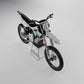 Overcharge Grey Stark Varg Graphics Kit, image 2