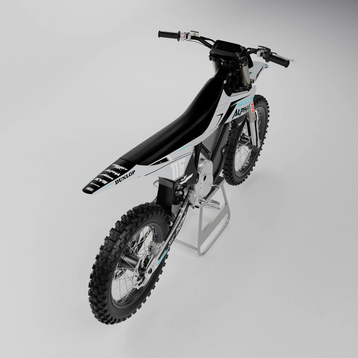 Overcharge Grey Stark Varg Graphics Kit, image 3