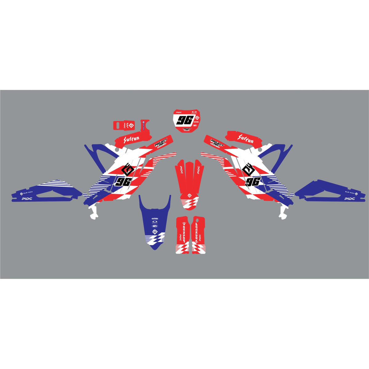 Patriot Surron Light Bee Graphics Kit, image 2