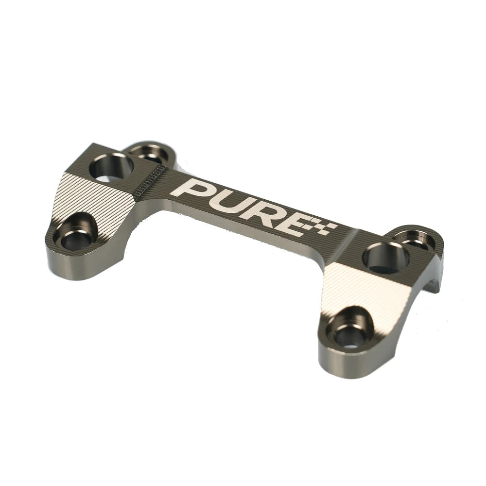 pure racing traxion s tiain handle bar clamp