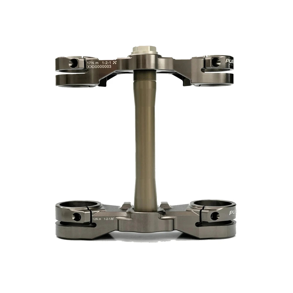 pure racing traxion s tiain triple clamp