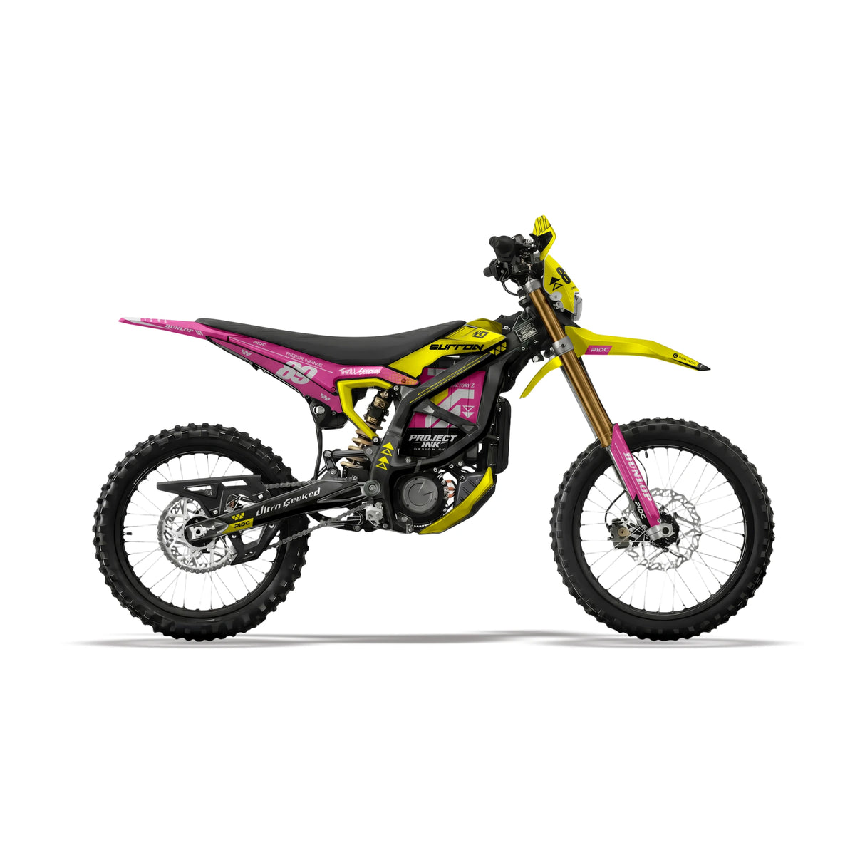 Sherbet Surron Ultra Bee Graphics Kit, image 1