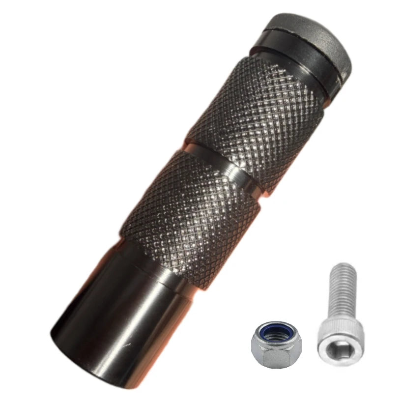 Shift Lock Peg replacement for Surron Talaria Eride Pro with mounting bolt and nut.