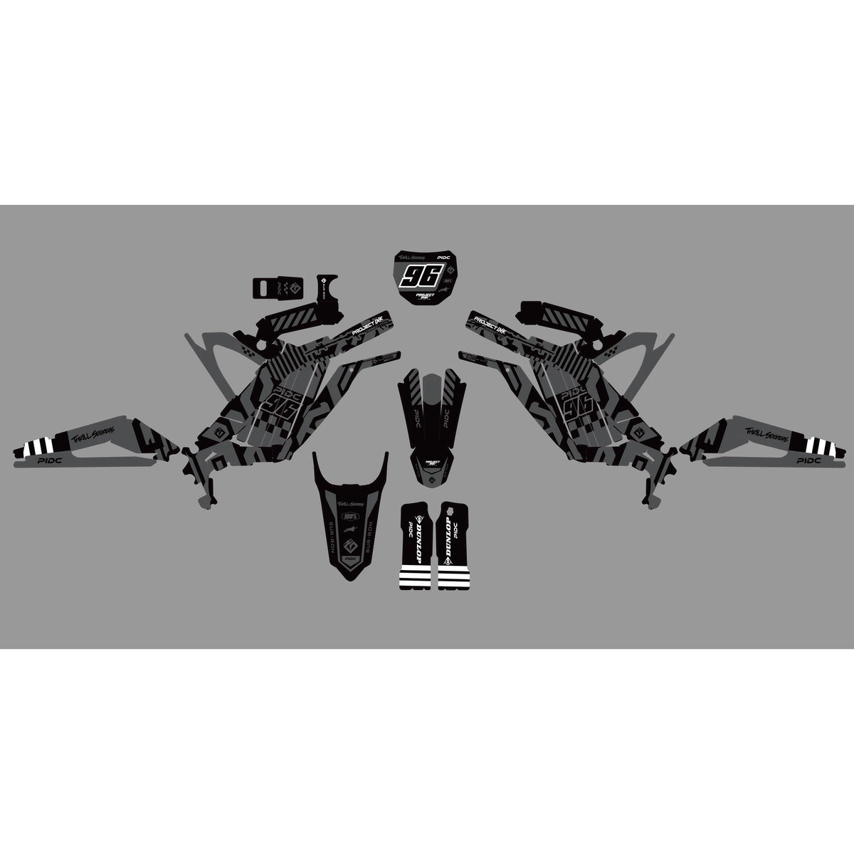 Stealth Surron Light Bee Graphics Kit, image 2