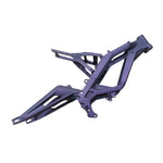 Purple Sur-Ron Light Bee X frame kit with powder-coated finish, full chassis set