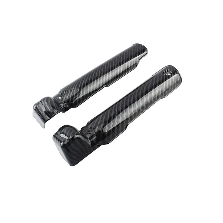 surron carbon fiber kit fork guard white background