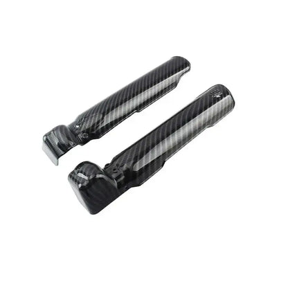surron carbon fiber kit fork guard white background