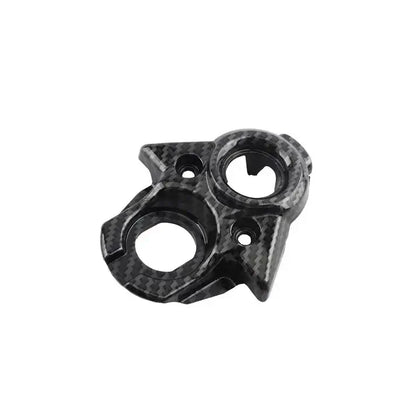 surron carbon fiber kit ignition cover white background. 