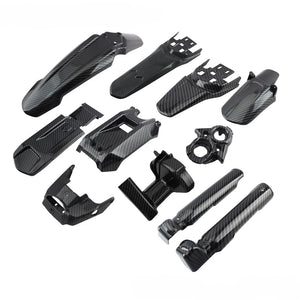 entire kit of carbon fiber water transferred parts for surron light bee