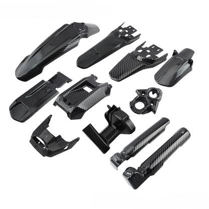 entire kit of carbon fiber water transferred parts for surron light bee