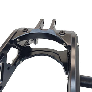 back angle of the extended surron swing arm