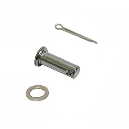 Surron foot brake master cylinder clevis pin kit, zinc-plated steel clevis pin with split cotter pin and flat washer