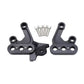Two black Surron footpeg brackets (6061 T6 aluminum) for Light Bee/Eride Pro SS