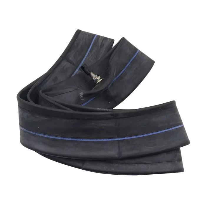 close  up of 19 inch tube for surron light bee on a white background