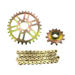 surron light bee 420 chain drive with white background