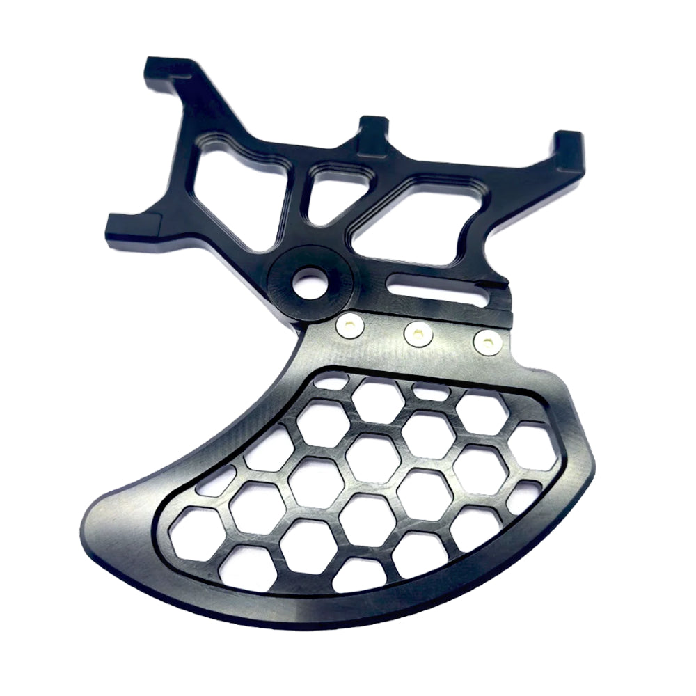 black dual caliper bracket backside for surron