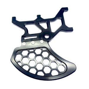 black dual caliper bracket for surron light bee